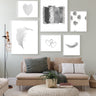 Feathers & Hearts Gallery Set - D'Luxe Prints
