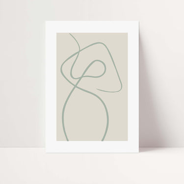 Female Form Poster - D'Luxe Prints