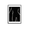 Female Outline I - D'Luxe Prints
