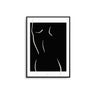 Female Outline II - D'Luxe Prints