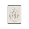 Femme Abstract Figure II - D'Luxe Prints