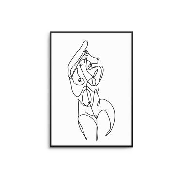 Femme Body Lines III - D'Luxe Prints