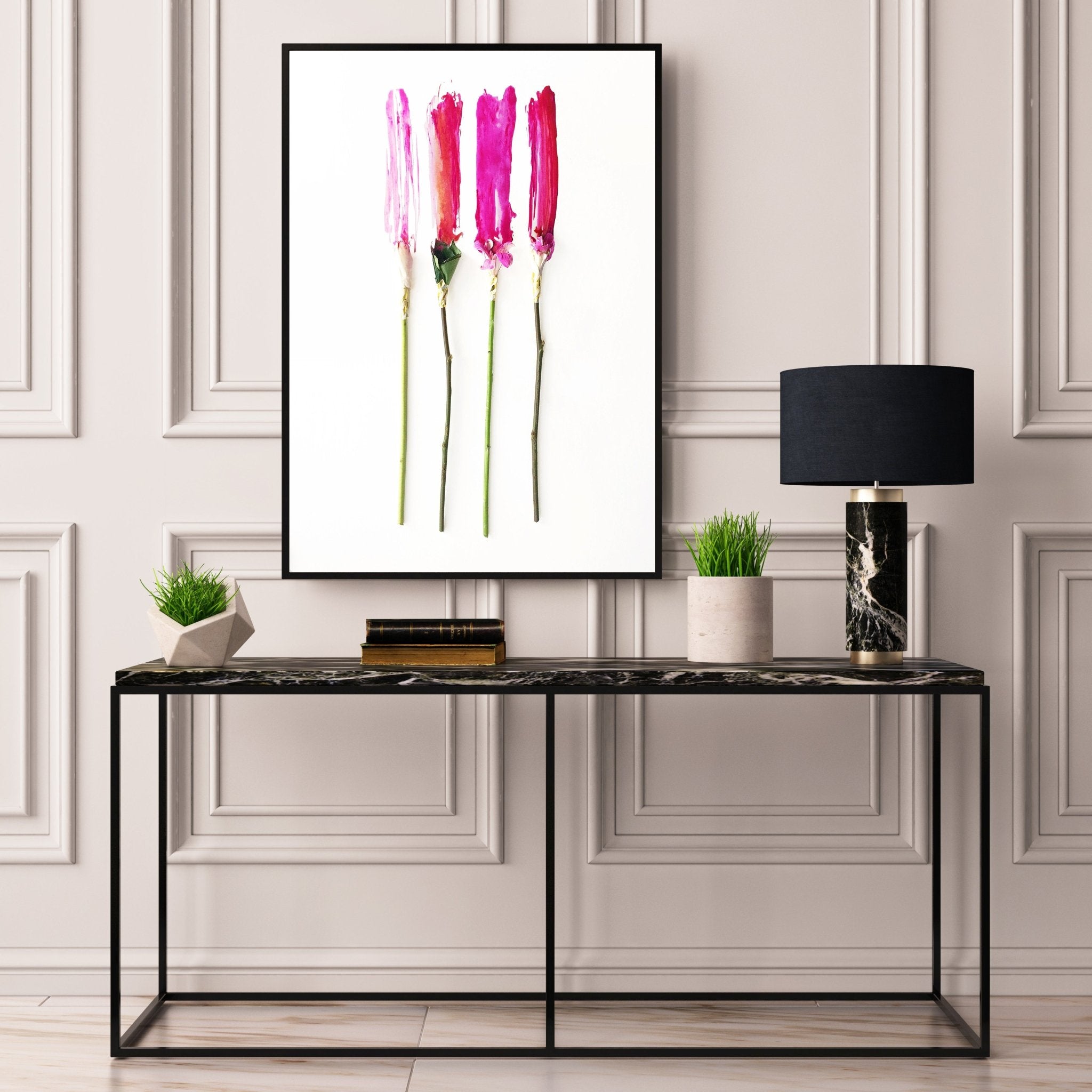Floral Paint Lines - D'Luxe Prints