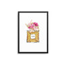 Floral Top Je T'aime Paris Parfum - D'Luxe Prints