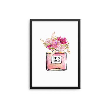 Floral Top No.5 Paris Parfum - D'Luxe Prints