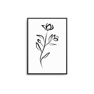 Flower Lines - D'Luxe Prints