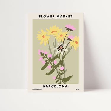 Flower Market - Barcelona - D'Luxe Prints