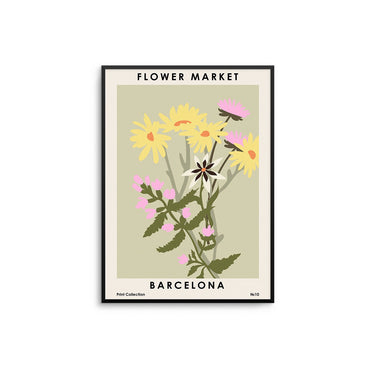 Flower Market - Barcelona - D'Luxe Prints