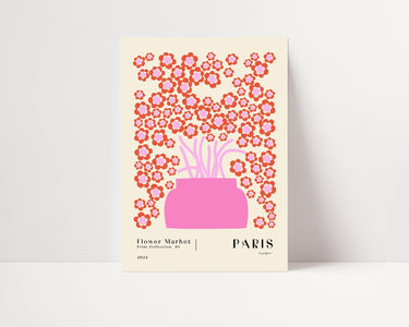 Flower Market - Paris - D'Luxe Prints