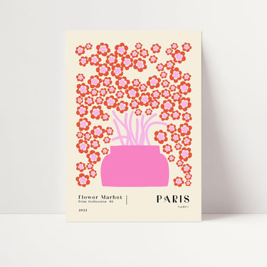 Flower Market - Paris - D'Luxe Prints