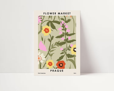 Flower Market - Prague - D'Luxe Prints