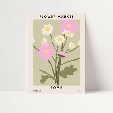 Flower Market - Rome - D'Luxe Prints