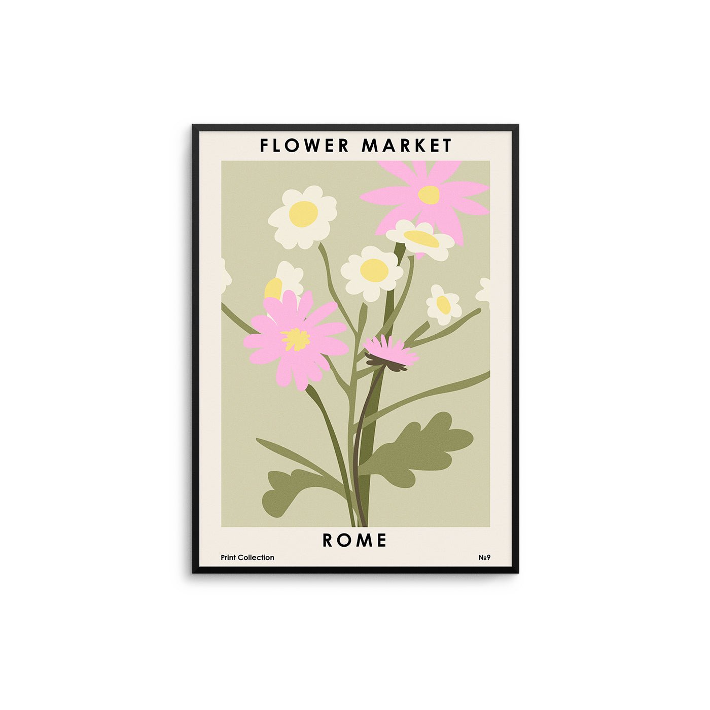 Flower Market - Rome - D'Luxe Prints