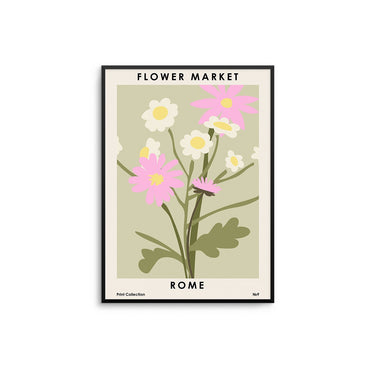 Flower Market - Rome - D'Luxe Prints