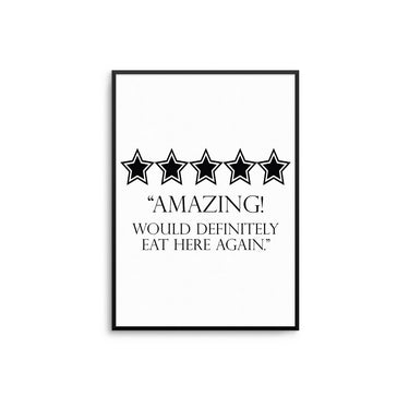 Food Reviews - D'Luxe Prints