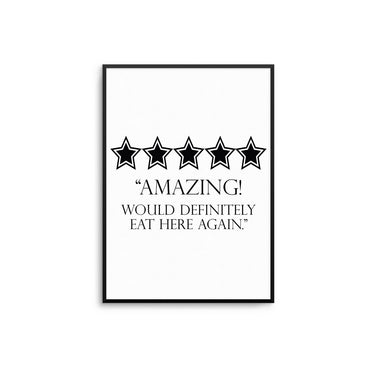 Food Reviews - D'Luxe Prints