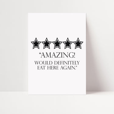 Food Reviews - D'Luxe Prints