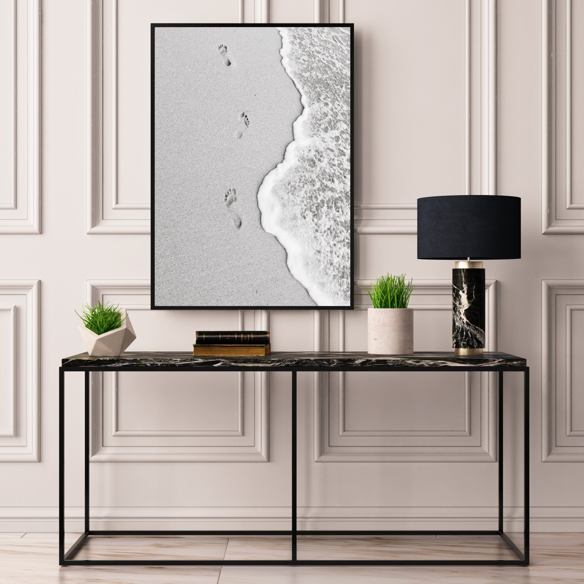 Footprints In The Sand - D'Luxe Prints