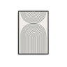 Geo Rainbow - Beige - D'Luxe Prints