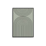 Geo Rainbow - Sage - D'Luxe Prints