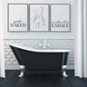 Get Naked | Naked | Inhale Exhale Trio Set - D'Luxe Prints