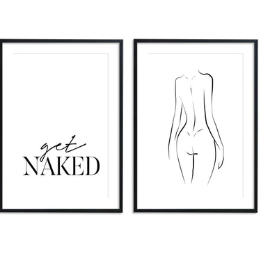 Get Naked | Naked Set - D'Luxe Prints