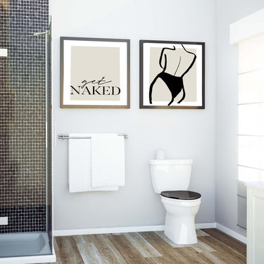 Get Naked Poster - D'Luxe Prints