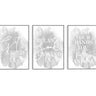 Get Naked | Relax | Wash Your Hands Trio Set - D'Luxe Prints