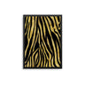 Gold | Black Zebra Print - D'Luxe Prints