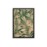 Gold Green Palm Leaves - D'Luxe Prints