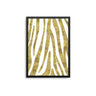 Gold Zebra Print - D'Luxe Prints