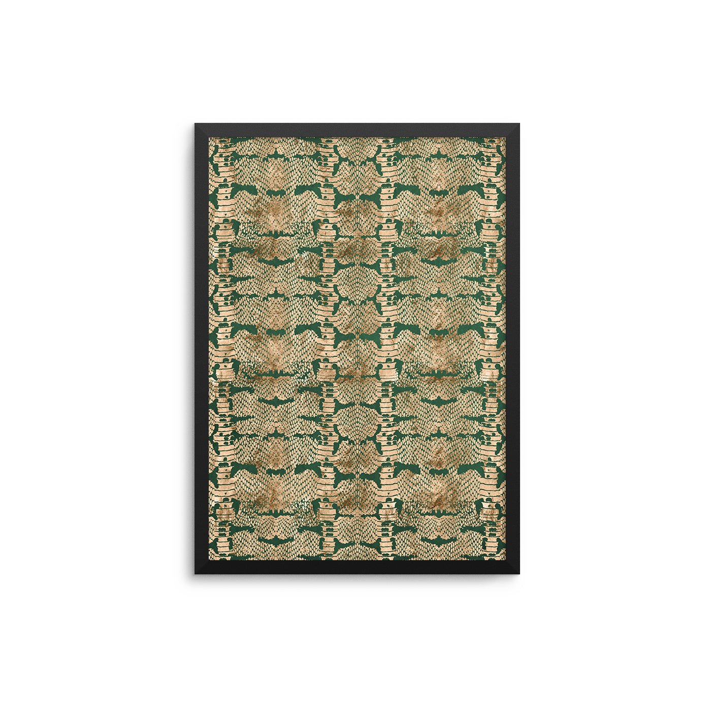 Green Gold Python - D'Luxe Prints