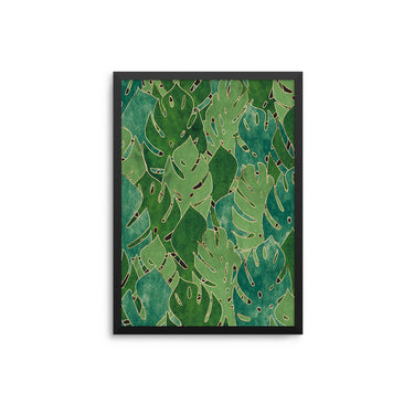 Green & Gold Small Palms - D'Luxe Prints