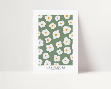 Green Le Fleurs - D'Luxe Prints