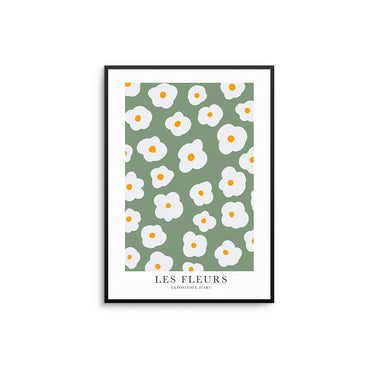 Green Le Fleurs - D'Luxe Prints