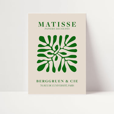 Green Matisse Cut Outs - D'Luxe Prints