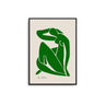 Green Matisse Pose - D'Luxe Prints
