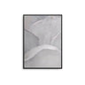 Greige Botanical Abstract III - D'Luxe Prints