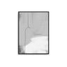 Grey Abstract Strokes & Line Poster - D'Luxe Prints