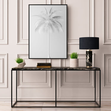 Grey Palm Tree - D'Luxe Prints