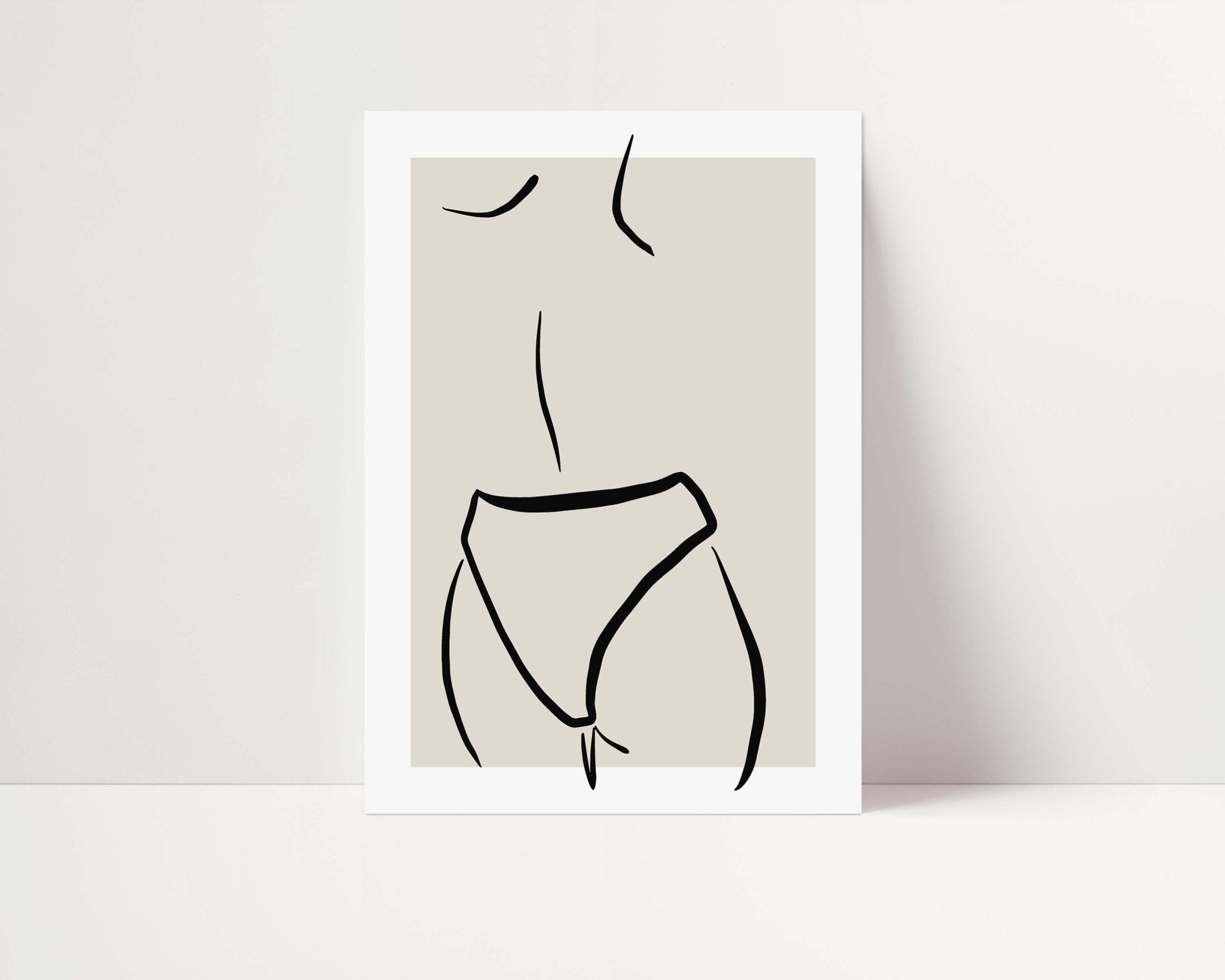 Half Naked II Poster - D'Luxe Prints