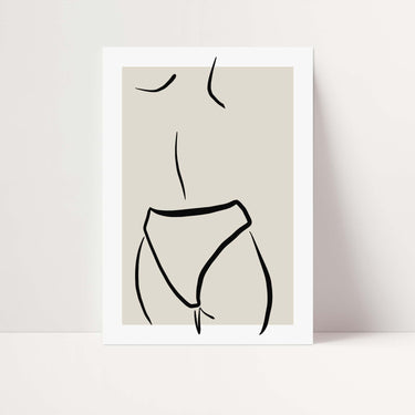 Half Naked II Poster - D'Luxe Prints