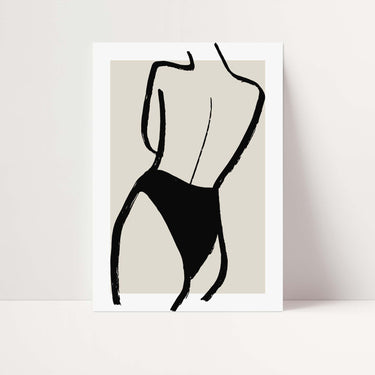 Half Naked Poster - D'Luxe Prints