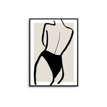 Half Naked Poster - D'Luxe Prints