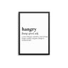 Hangry Adj. - D'Luxe Prints