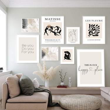 Happy Place Gallery Set - D'Luxe Prints