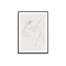 Hat Lines - Beige III - D'Luxe Prints