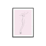 Hat Lines - Pink III - D'Luxe Prints