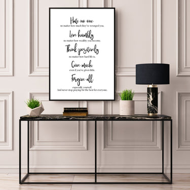 Hate No One... - D'Luxe Prints