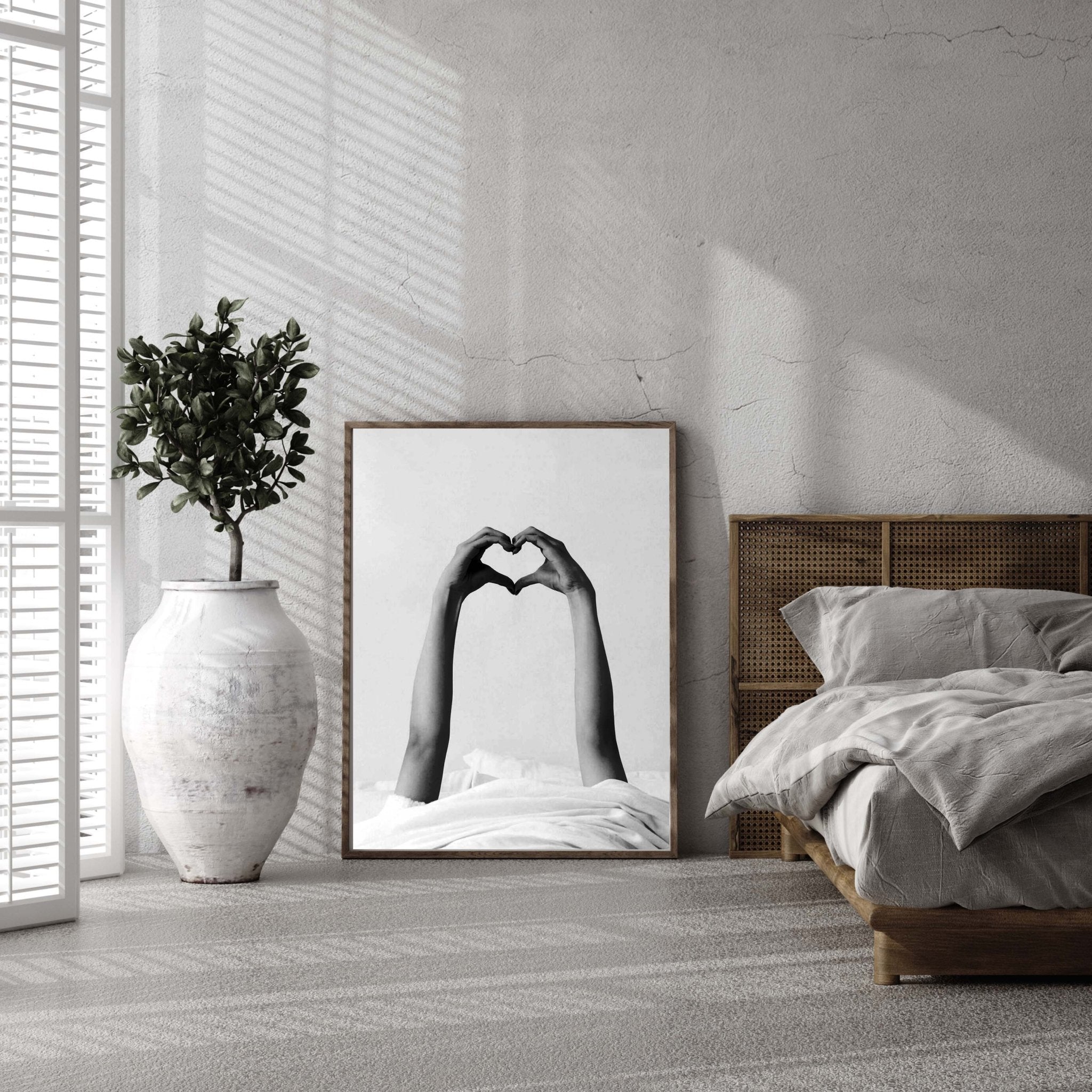 Heart Sign Poster - D'Luxe Prints